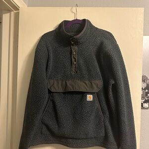 Navy Fleece Carhartt Pullover